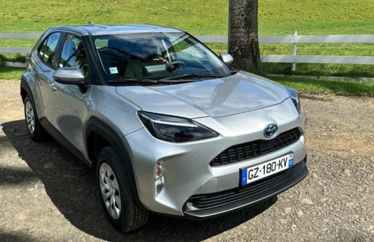 toyota yaris cross en location au vauclin