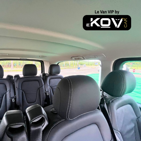 Le Van VIP by - Ekov Car - Location de voitures en Martinique